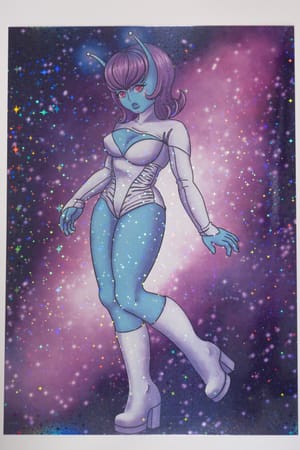Princess Tula'lia - Print A4