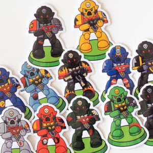 Star Soilders - Stickers